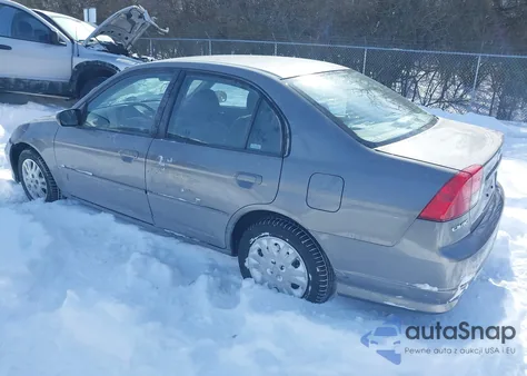 2004 Honda Civic Lx из США, поврежденный, VIN 2HGES16614H624314